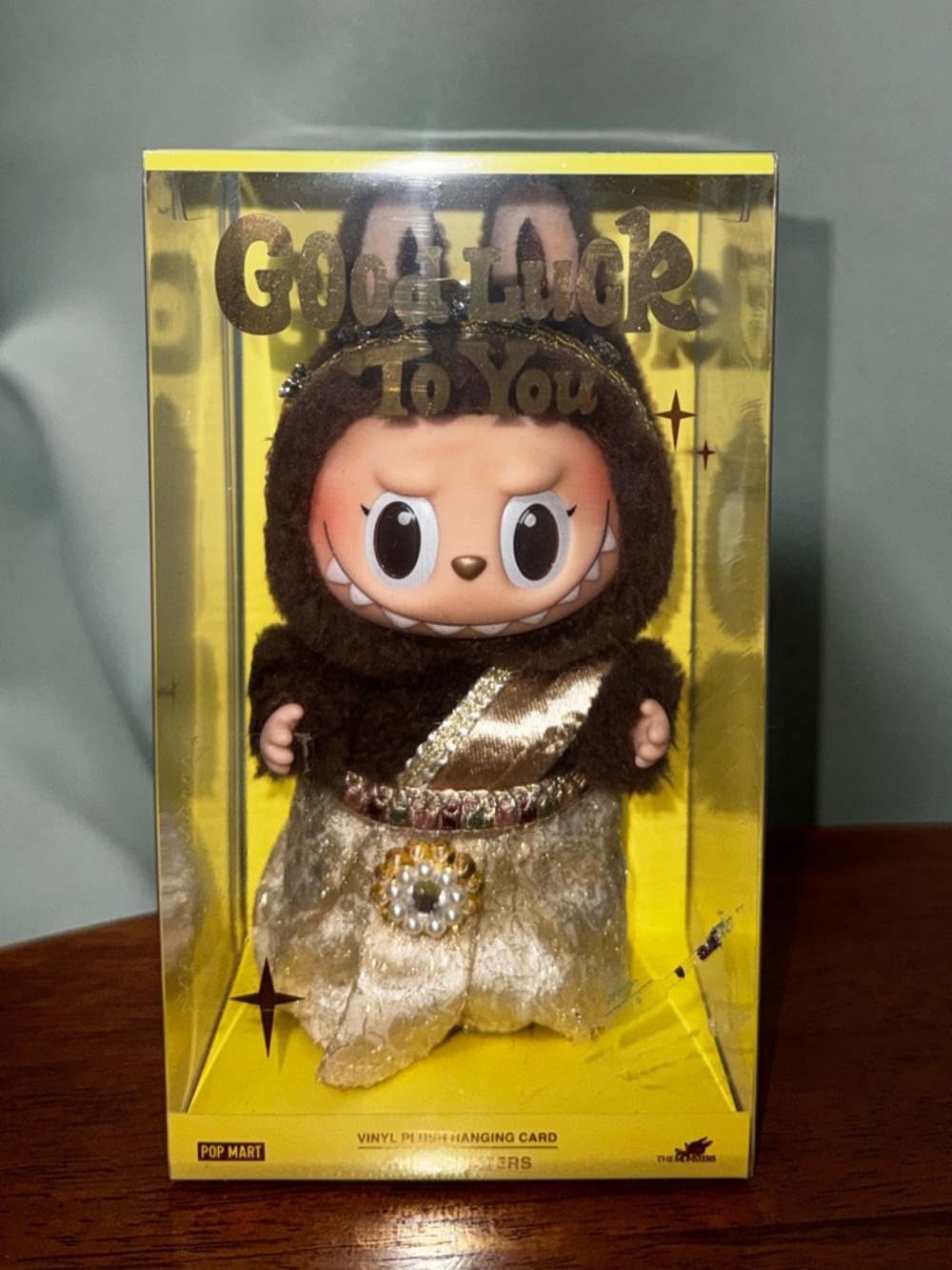 NIB Labubu “The Monsters” Good Luck To You - Thailand Pop Mart Exclusive